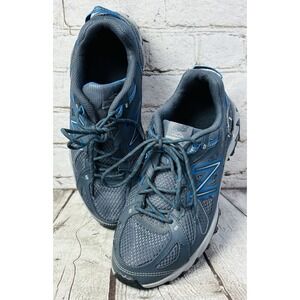 New Balance 573V2 Men's Trail Running Shoes Size 8 Gray Blue Nice!